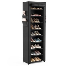 10Tier Narrow Covered Shoe