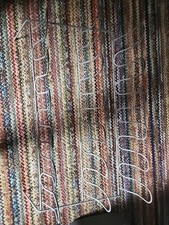 Nine Pair Metal Shoe Rack